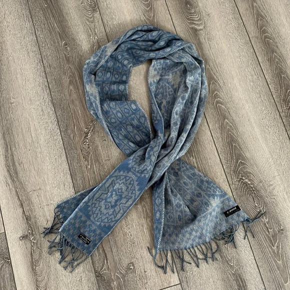 FRAAS Cashmink Scarf Blue - Picture 2 of 5